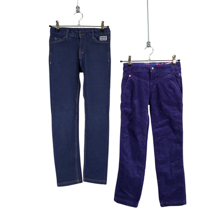Unisex Cakewalk - Samettihousut, koko 122 - 128 - Violetti ()