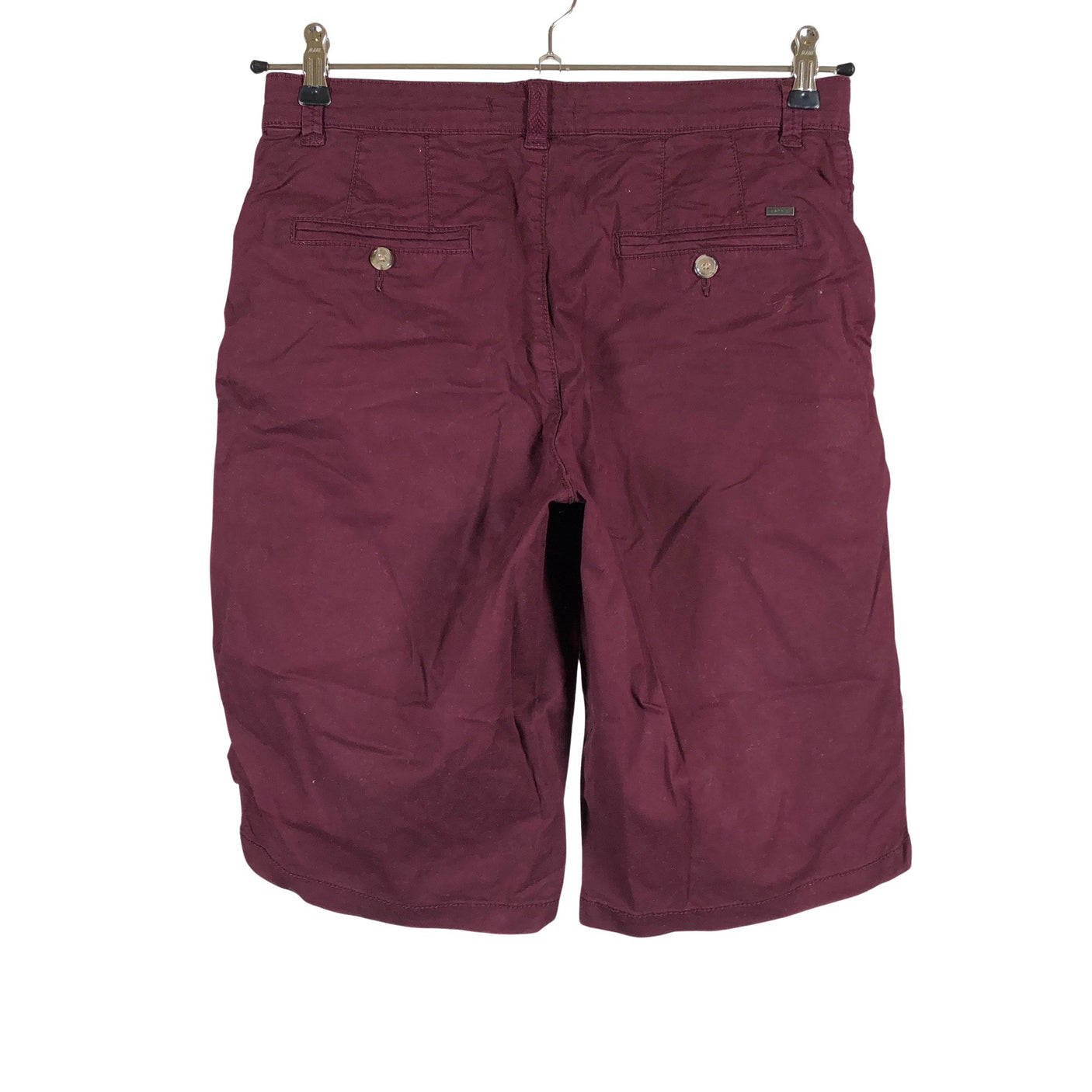 Naisten Esprit - Shortsit, koko 36 - Viininpunainen (2)