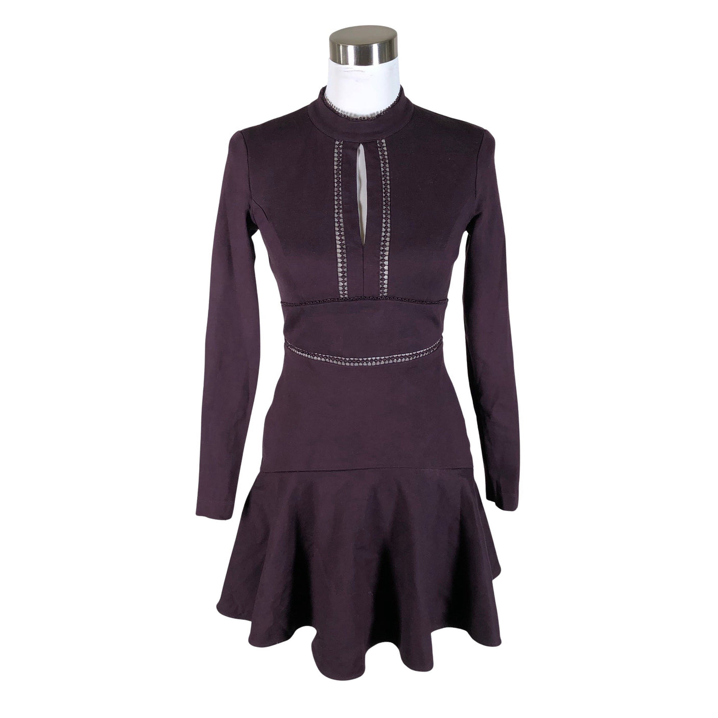 Naisten Ever New - Trikoomekko, koko 36 - Violetti (1)