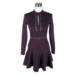 Naisten Ever New - Trikoomekko, koko 36 - Violetti (1)