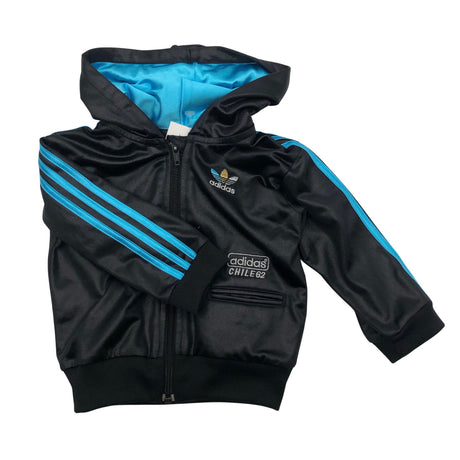 Unisex Adidas - Huppari, koko 74 - 80 - Musta ()