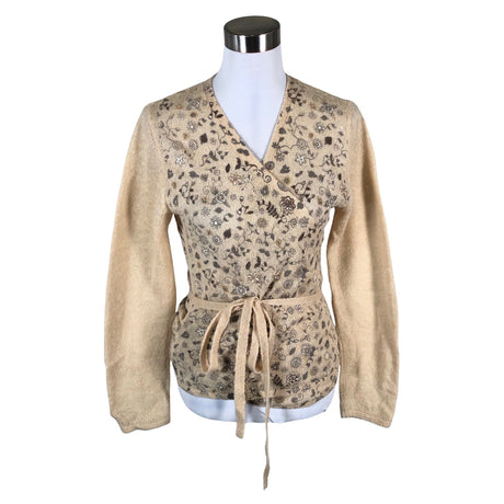 Naisten Claire.dk - Neuletakki, koko 40 - Beige ()
