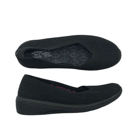 Naisten Skechers - Ballerinat, koko 38 - Musta ()