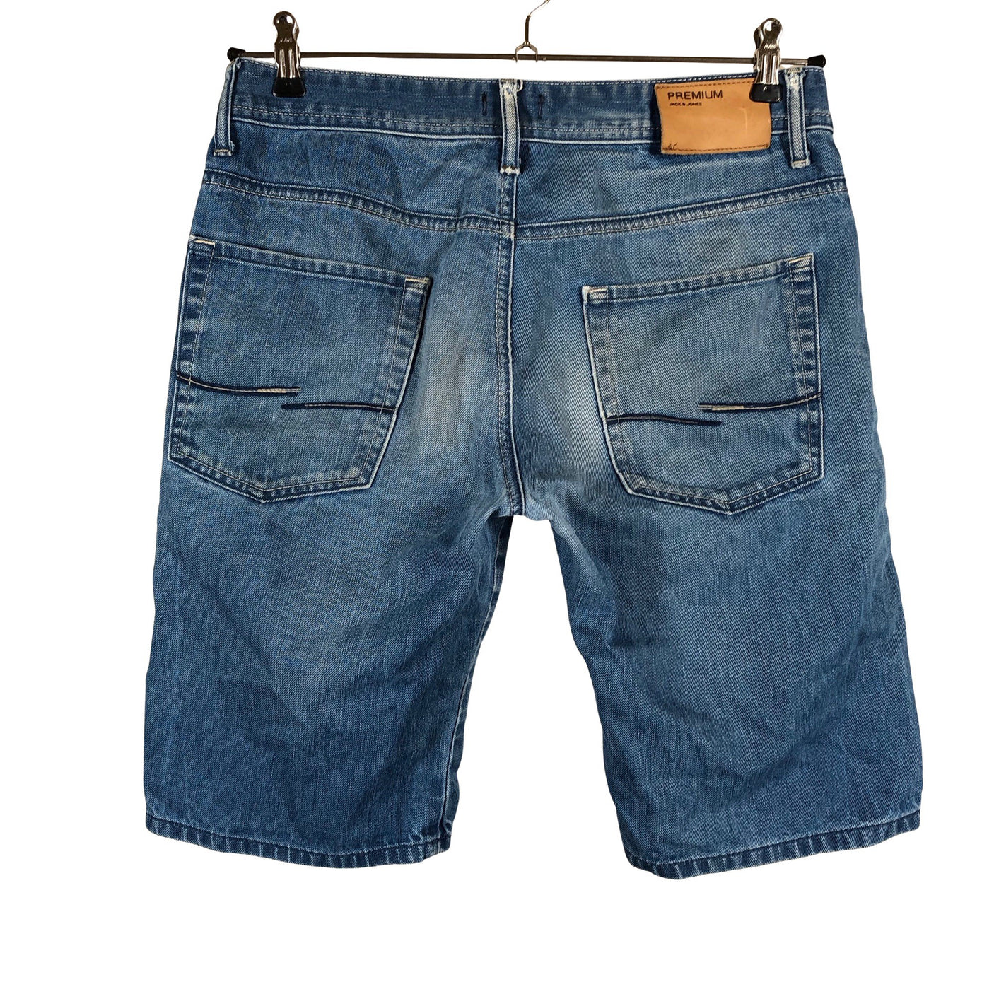 Miesten Jack & Jones - Farkkushortsit, koko S - Sininen (2)