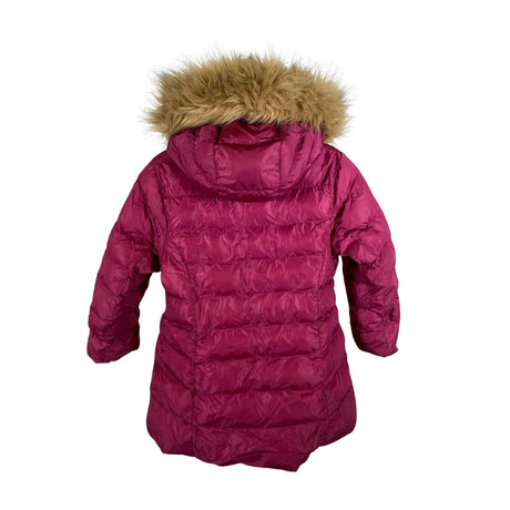 Tyttöjen Uniqlo - Toppatakki, koko 104 - 110 - Violetti (2)