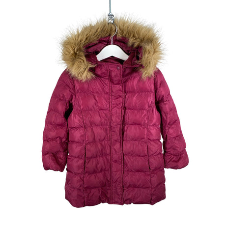Tyttöjen Uniqlo - Toppatakki, koko 104 - 110 - Violetti ()