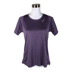 Naisten Nike - Urheilupaita, lyhyet hihat, koko 38 - Violetti (1)