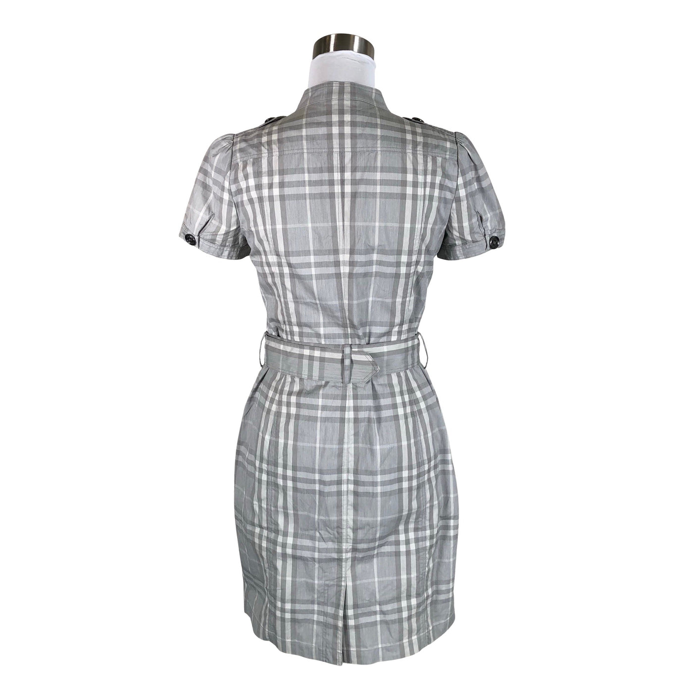 Naisten Burberry Brit - Kangasmekko, koko 36 - Harmaa (2)