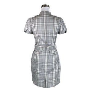 Naisten Burberry Brit - Kangasmekko, koko 36 - Harmaa (2)
