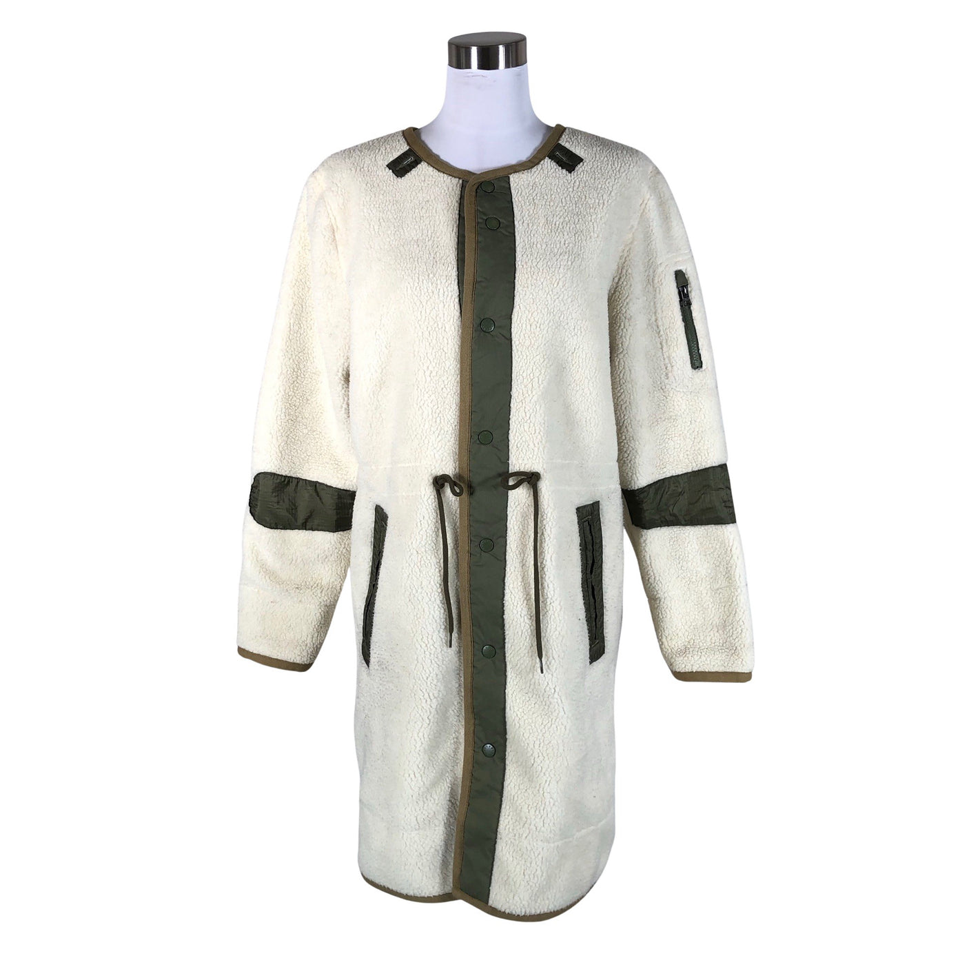 Naisten Alpha Industries - Ulkoilutakki, koko 36 - Luonnonvalkoinen (1)