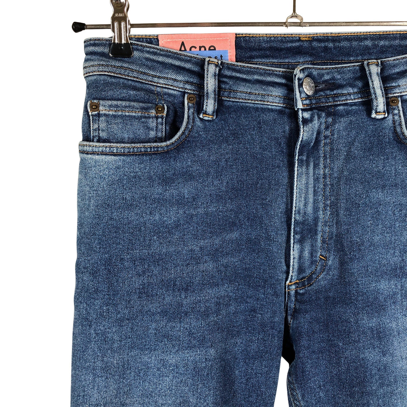 Naisten Acne Studios - Farkut, koko W30 - Sininen (3)