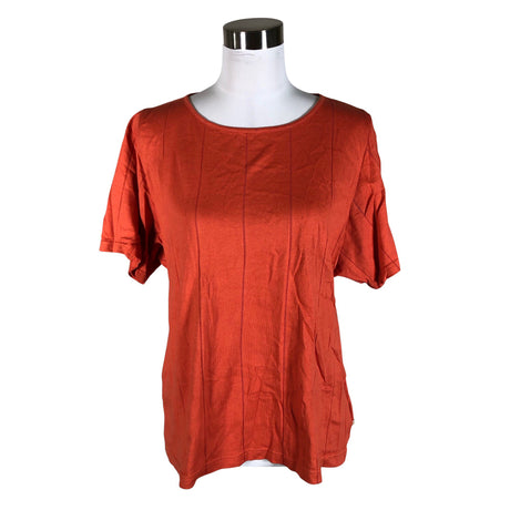 Naisten Puuvillatehdas - Neulepaita, koko 40 - Oranssi ()