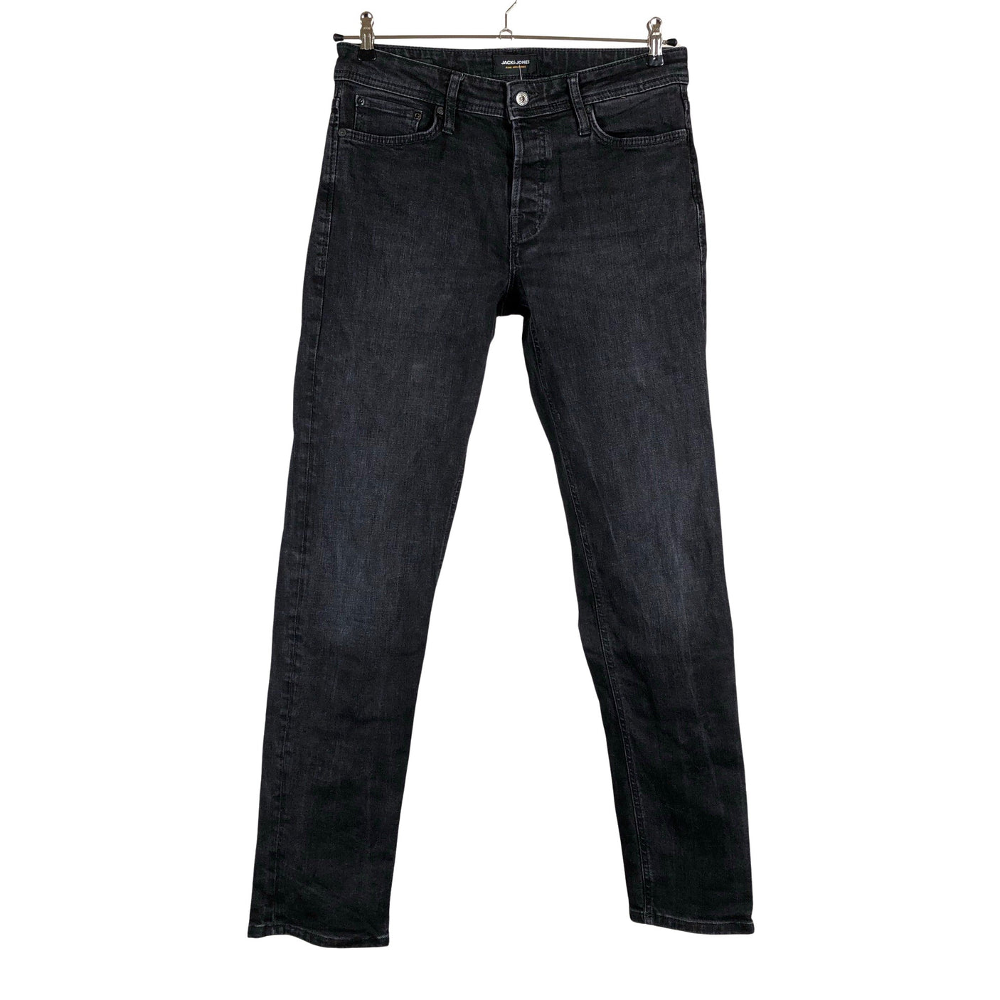 Miesten Jack & Jones - Farkut, koko W30 - Musta (1)