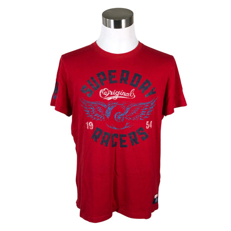 Miesten Superdry - T-paita, koko XXL - Punainen ()