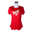 Naisten Nike - Urheilupaita, lyhyet hihat, koko 40 - Punainen ()