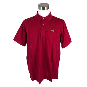 Miesten Lacoste - Pikeepaita, koko XXXL - Viininpunainen (1)