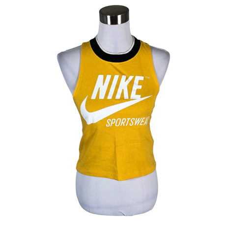 Naisten Nike - Trikootoppi, koko 34 - Keltainen ()