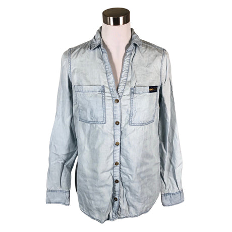 Naisten Superdry - Farkkupaita, koko 34 - Vaaleansininen ()