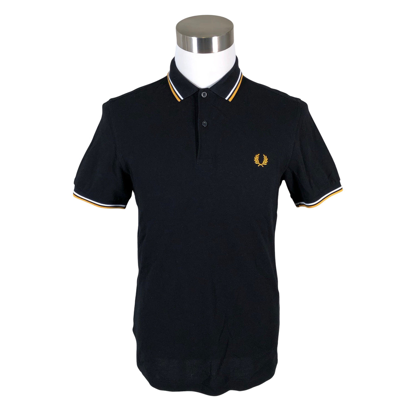 Miesten Fred Perry - Pikeepaita, koko M - Musta (1)