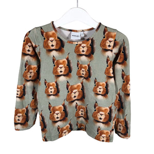 Unisex Metsola - Trikoopaita, koko 98 - 104 - Vihreä (1)
