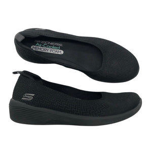 Naisten Skechers - Ballerinat, koko 38 - Musta (1)