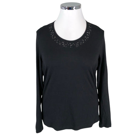 Naisten Gerry Weber - Trikoopaita, koko 44 - Musta ()