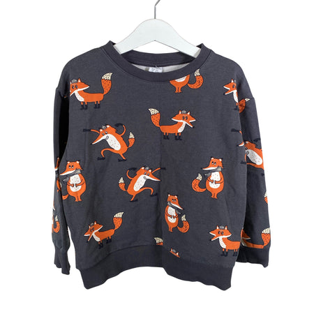 Unisex Lindex - Collegepaita, koko 116 - 122 - Harmaa ()