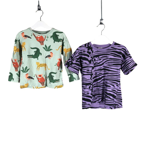 Unisex Lindex - Trikoopaita, koko 104 - 110 - Vihreä ()