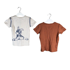 Unisex Polarn O. Pyret - T-paita, koko 110 - 116 - Oranssi (2)