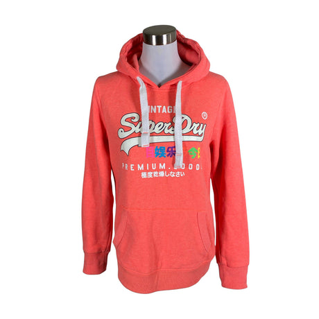 Naisten Superdry - Huppari, koko 40 - Pinkki ()