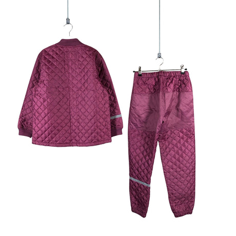 Tyttöjen Zig Zag - Tikkitakki, koko 128 - 134 - Violetti (2)