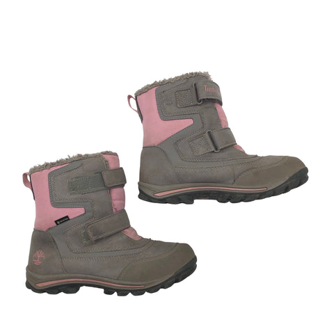 Tyttöjen Timberland - Talvikengät, koko 35 - Harmaa ()