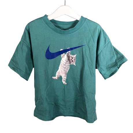 Unisex Nike - T-paita, koko 140 - 146 - Vihreä ()