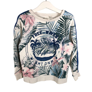 Unisex Name It - Collegepaita, koko 110 - 116 - Valkoinen (1)
