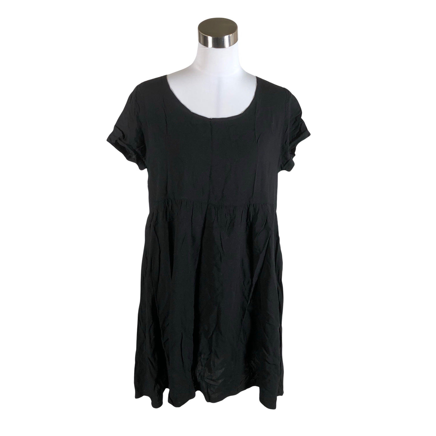 Naisten American Apparel - Sifonkimekko, koko 40 - Musta (1)