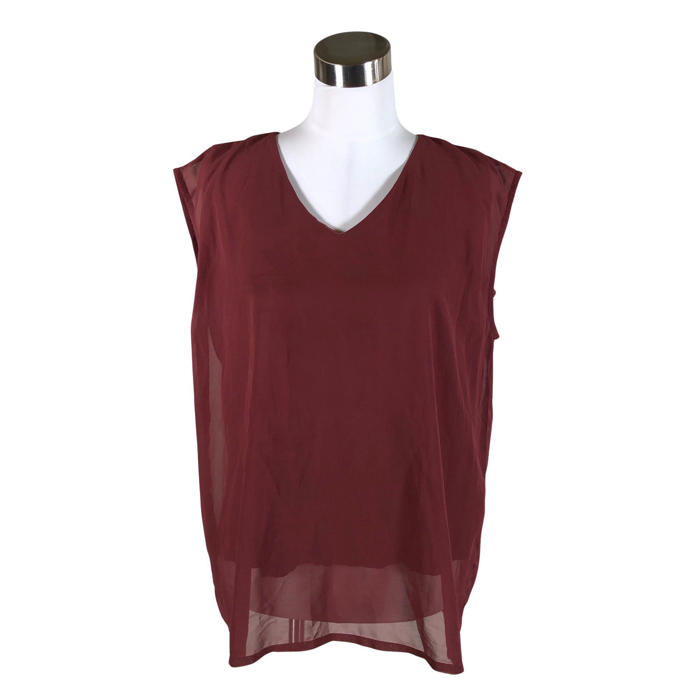 Naisten Capri collection - Toppi, koko 40 - Viininpunainen (1)