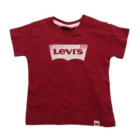 Unisex Levi's - T-paita, koko 62 - 68 - Punainen ()
