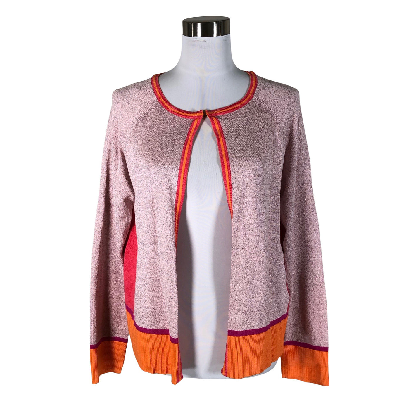 Naisten Betty Barclay - Neuletakki, koko 40 - Pinkki (1)