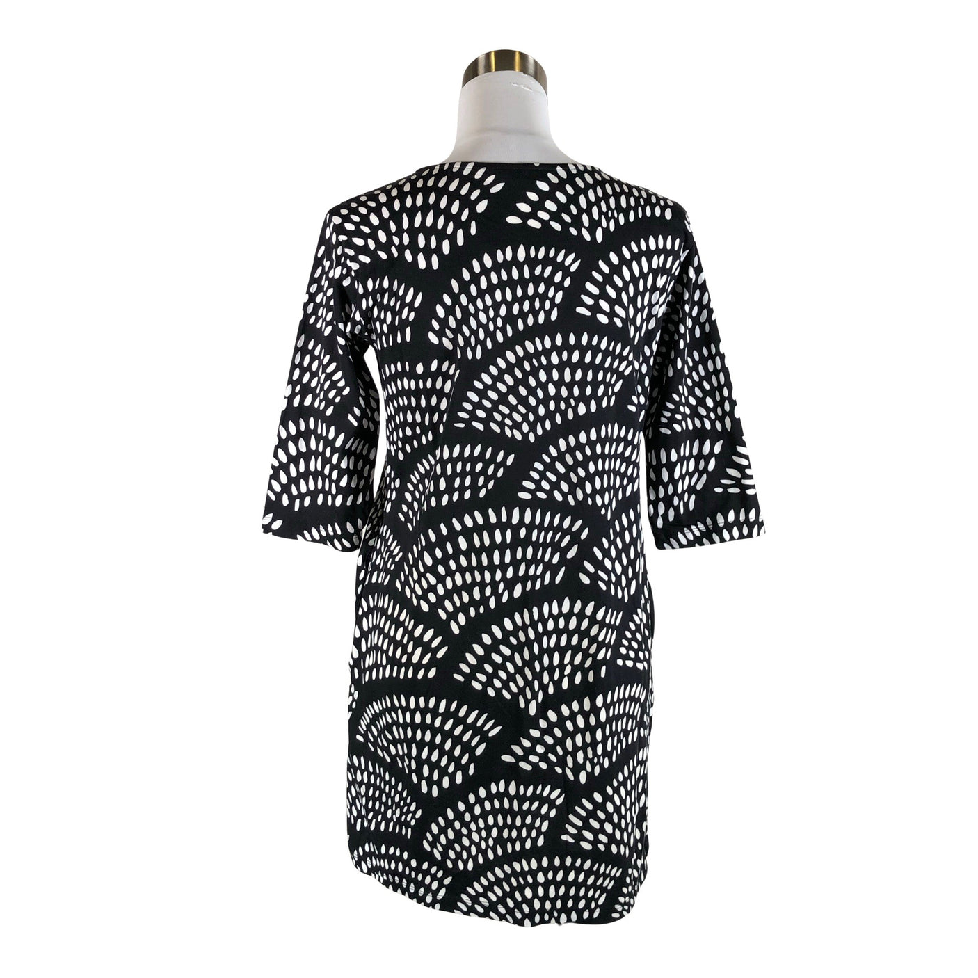 Naisten Marimekko - Trikoomekko, koko 36 - Musta (3)