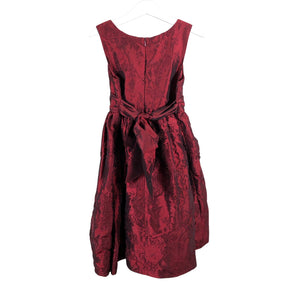 Tyttöjen Jenny & Me - Juhlamekko, koko 116 - 122 - Viininpunainen (2)