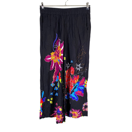 Naisten Desigual - Ohuet housut, koko 40 - Musta ()