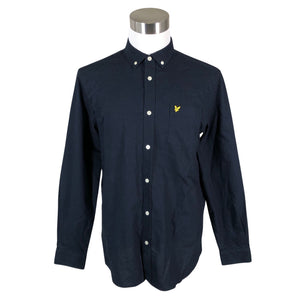 Miesten Lyle&Scott - Kauluspaita, koko L - Sininen (1)