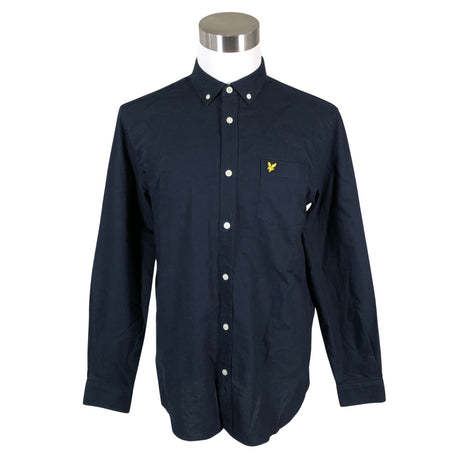 Miesten Lyle&Scott - Kauluspaita, koko L - Sininen ()