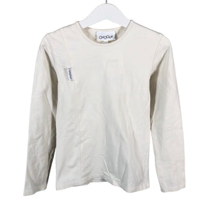 Unisex Gugguu - Trikoopaita, koko 116 - 122 - Luonnonvalkoinen (1)