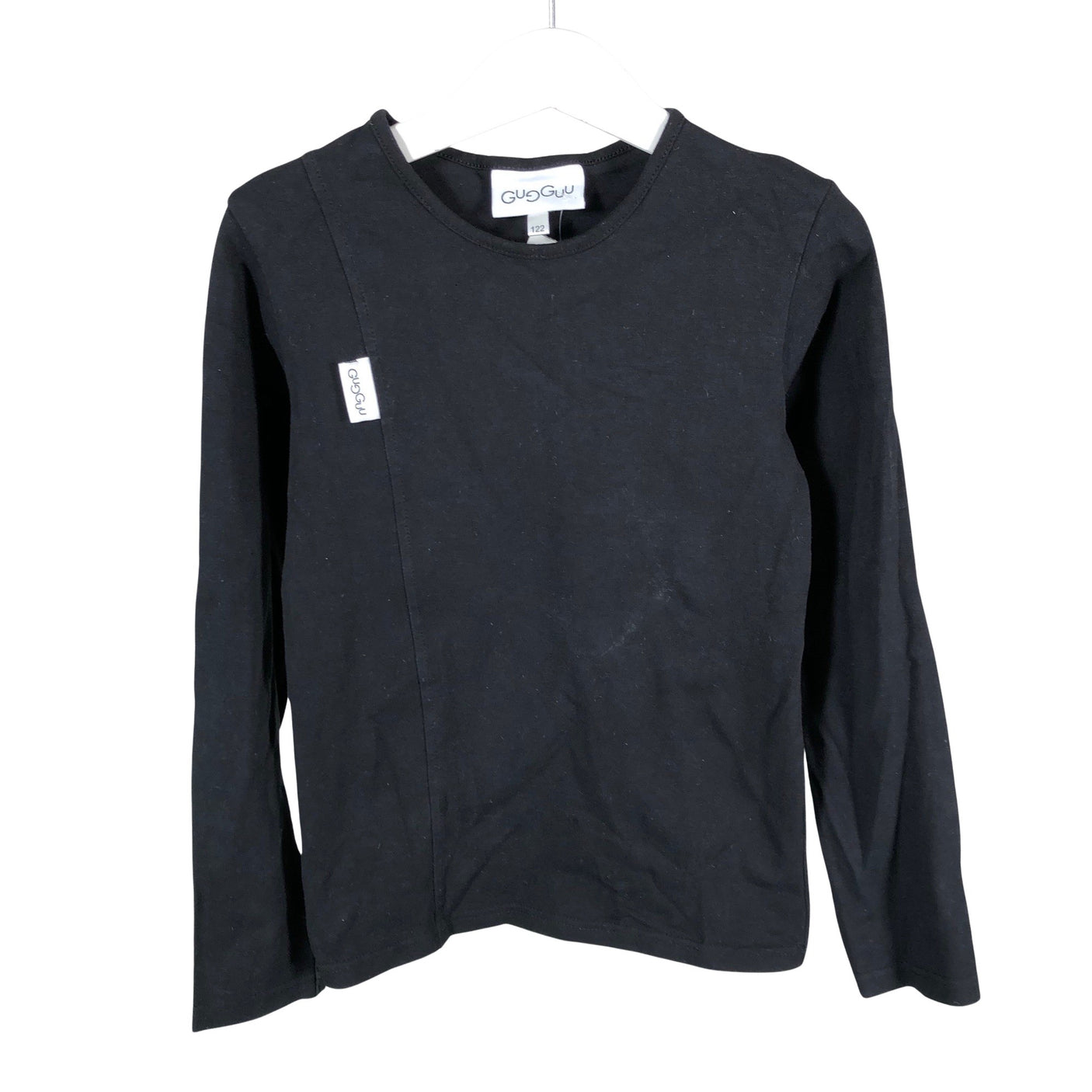 Unisex Gugguu - Trikoopaita, koko 116 - 122 - Musta (1)