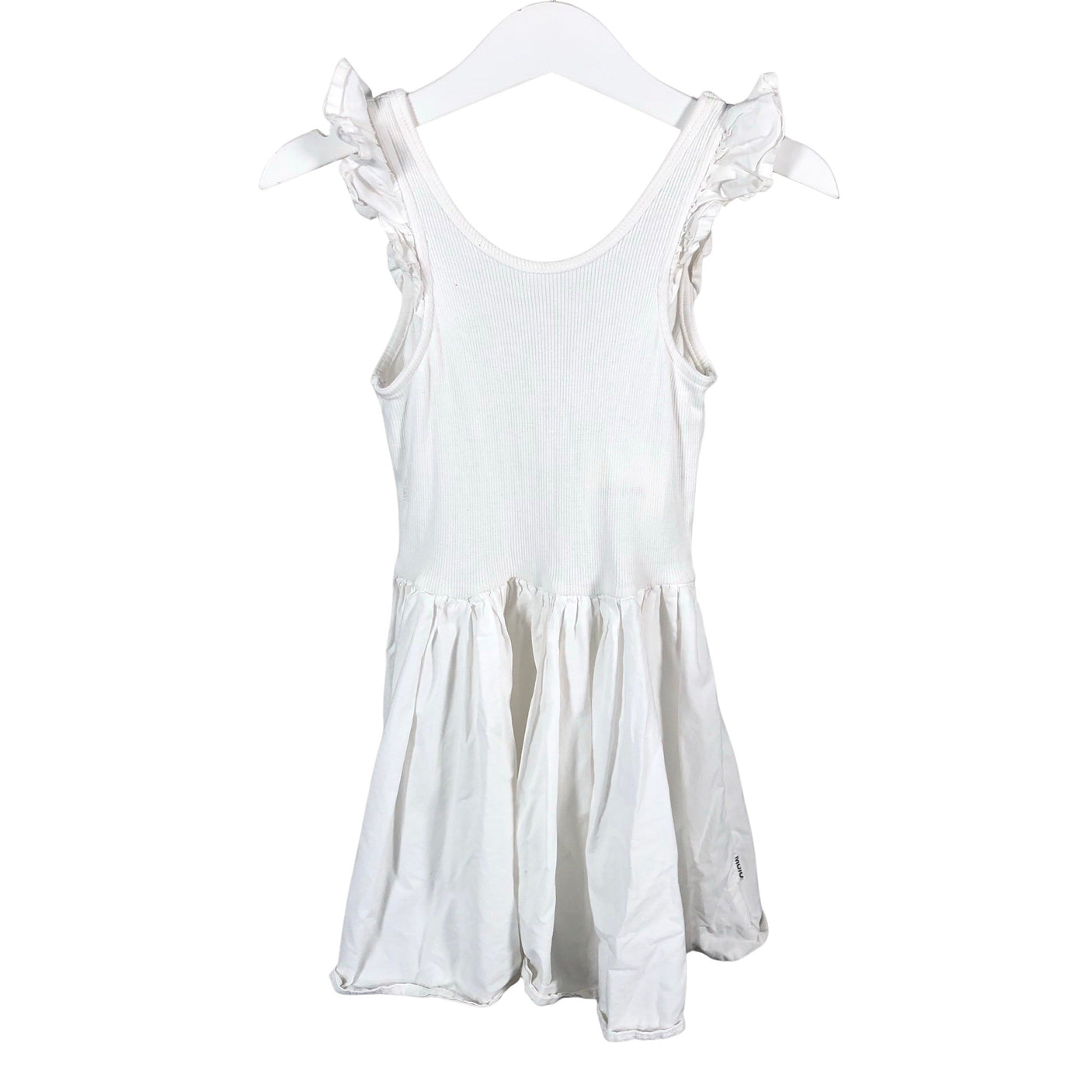 Tyttöjen Molo Kids - Kangasmekko, koko 98 - 104 - Valkoinen (1)
