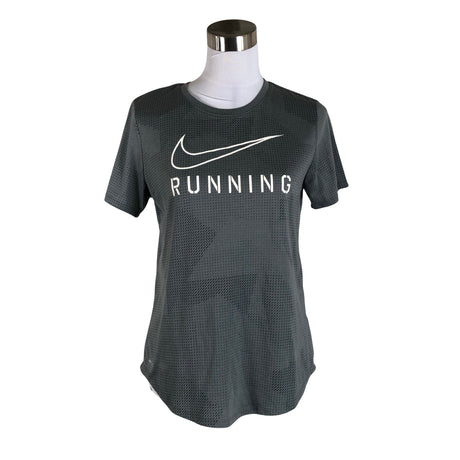 Naisten Nike - Urheilupaita, lyhyet hihat, koko 38 - Harmaa ()
