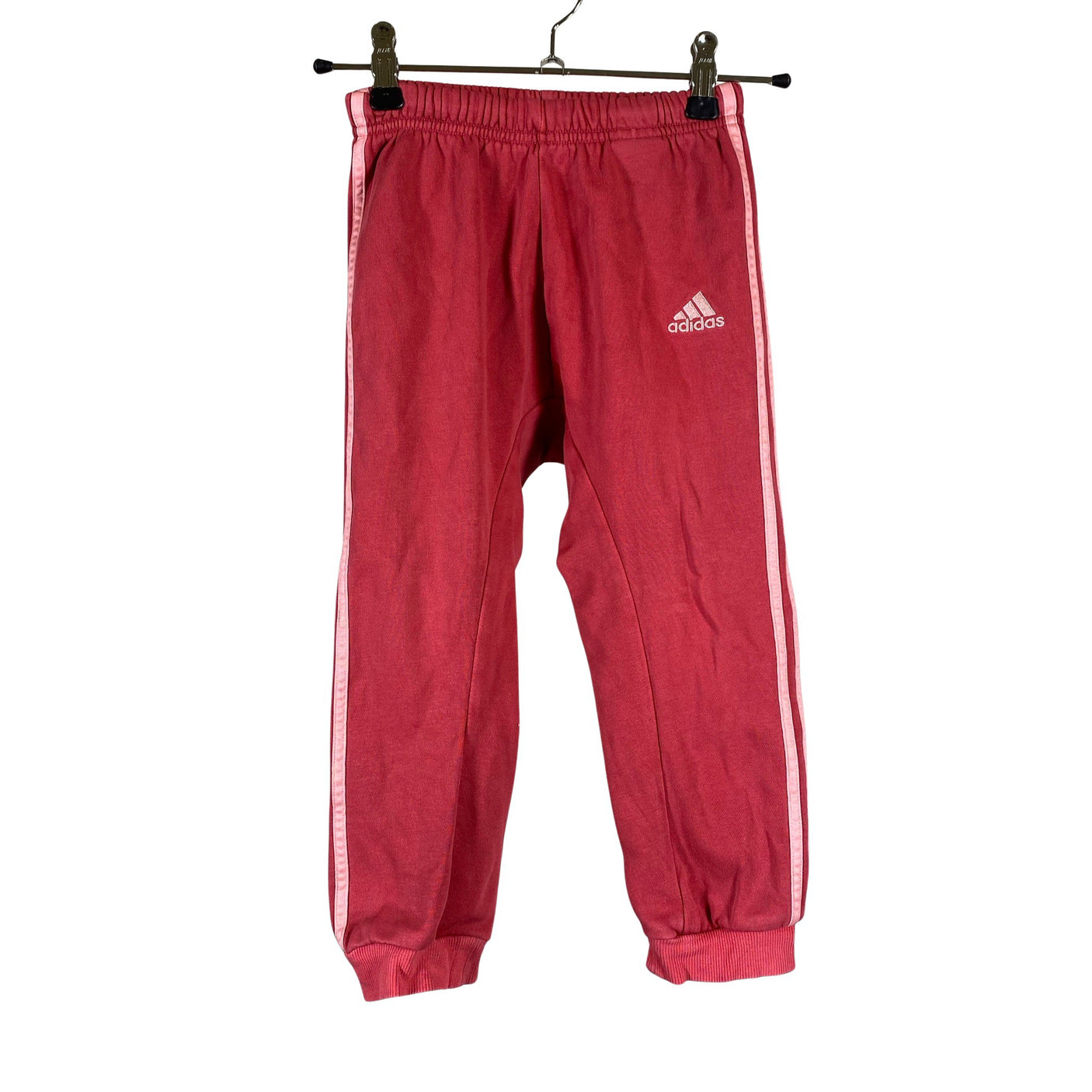 Tyttöjen Adidas - Collegehousut, koko 98 - 104 - Pinkki (1)