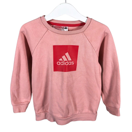 Tyttöjen Adidas - Collegepaita, koko 98 - 104 - Pinkki ()