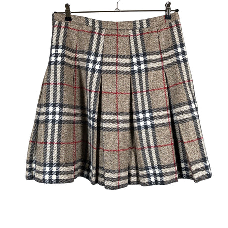 Naisten Burberry - Vekkihame, koko 40 - Ruskea (2)